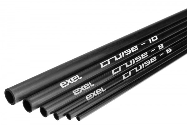 Exel Cruise 10mm Kohlefaser Rohr