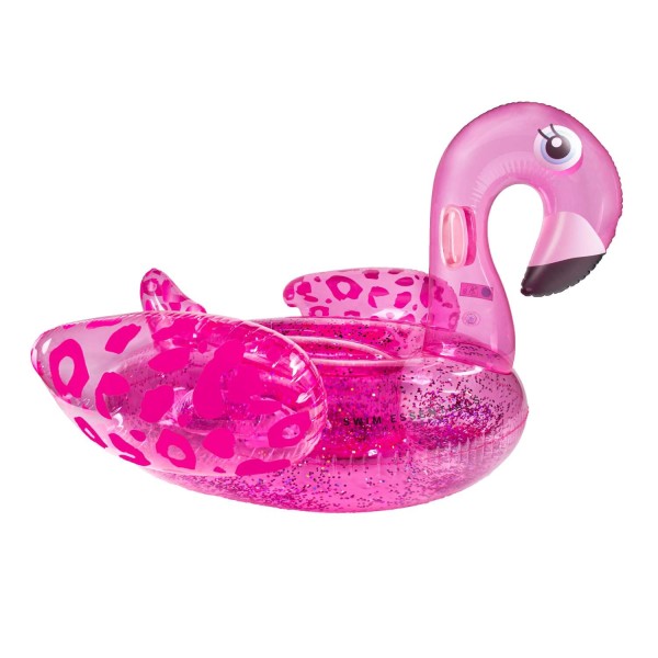 Luftmatratze Pink Flamingo Swim Essential