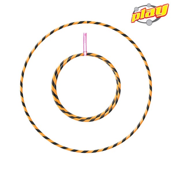 Play Hoop 100cm Orange / Schwarz