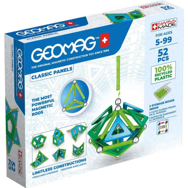 Geomag Classic Panels Recycled 52 teile