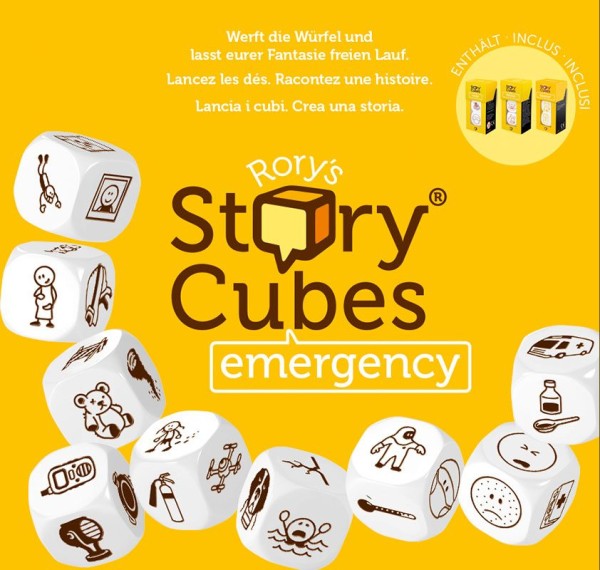 Story Cubes Emergency Spiel