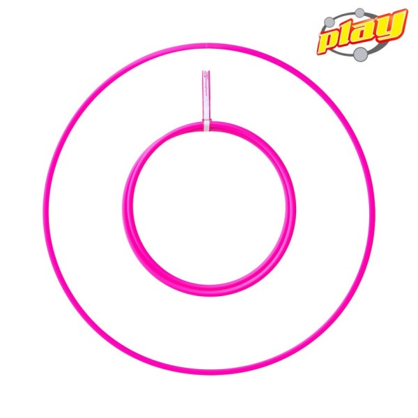 Play Hoop 100cm einfarbig Pink
