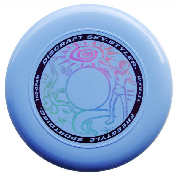 Freestyle Frisbee Sky Styler Discraft 160g Blau
