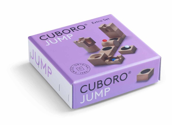 Holzmurmelbahn Cuboro Jump