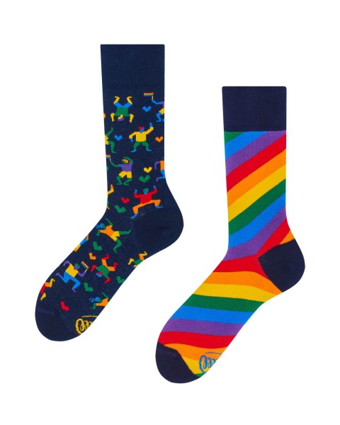 Over the Rainbow Socken Many Mornings