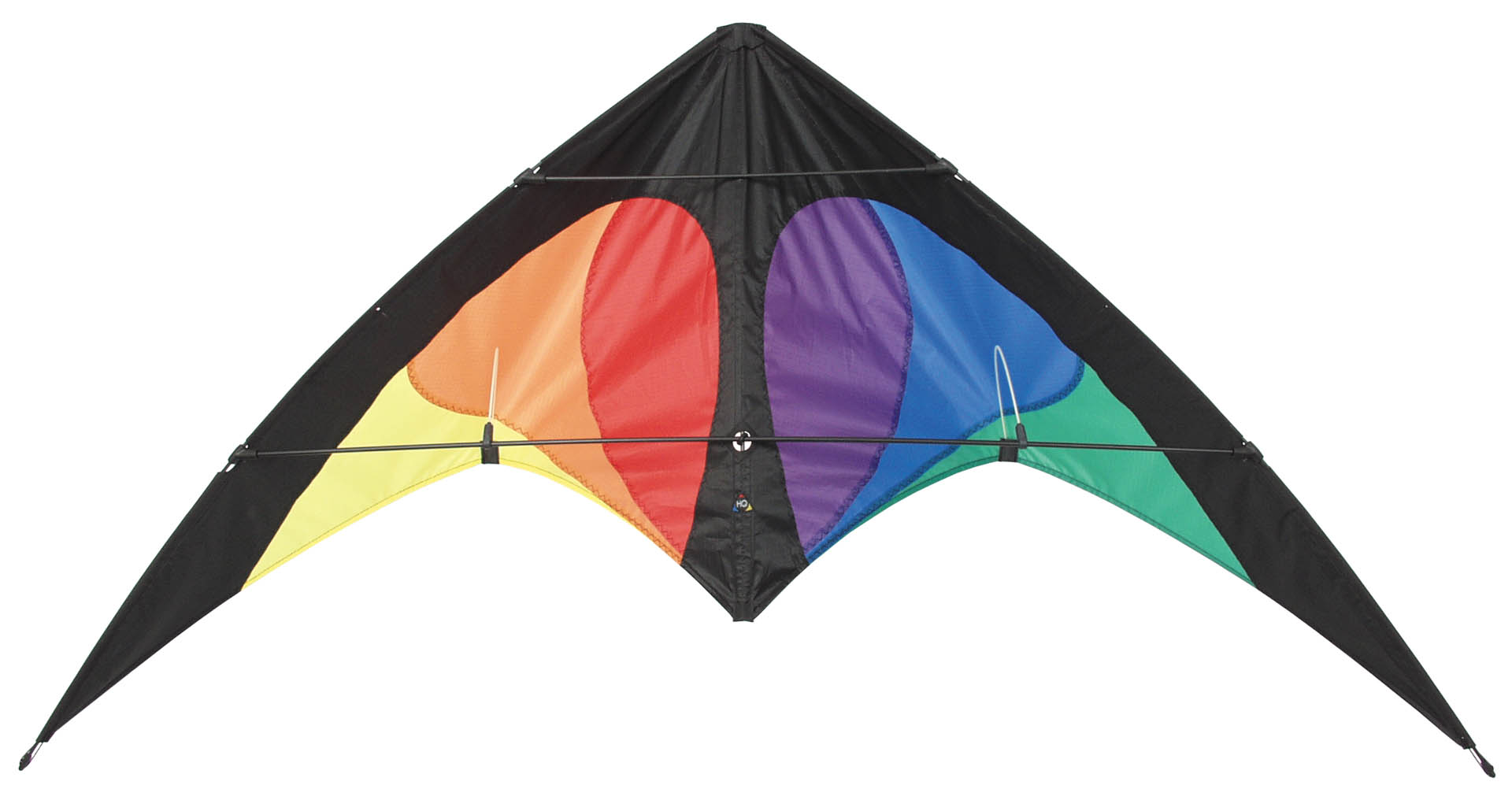 Powerkite Beach Rainbow Lenkmatte Leine Allround Lenkdrachen Kite Sportdrachen 