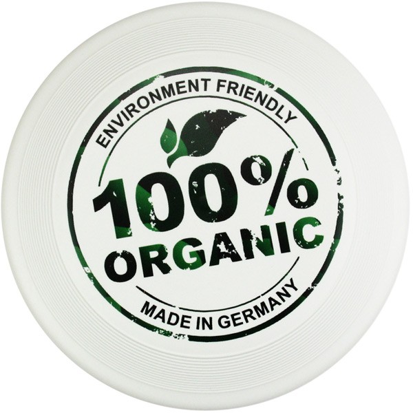 100% Organic Frisbee Eurodisc 110g für Kinder Weiss