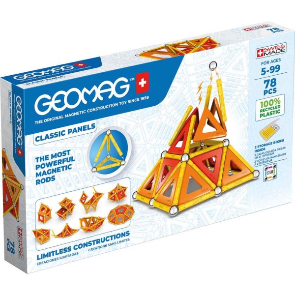 Geomag Classic Panels Recycled 78 teile