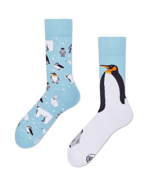 Many Mornings Frosty Friends Socken Pinguin